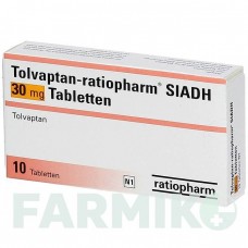 ТОЛВАПТАН (TOLVAPTAN) 30 мг таблетки 10 шт - Толваптан RATIOPHARM