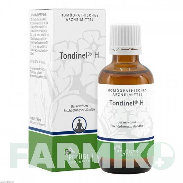 ТОНДИНЕЛЬ (TONDINEL) капли 50 мл - Гомеопатия HOMOOPATHISCHES ALEXANDER PFLUGER