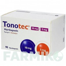 ТОНОТЕК (TONOTEC) 10 мг/5 мг капсулы 90 шт - Рамиприл, Амлодипин APONTIS PHARMA