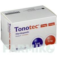 ТОНОТЕК (TONOTEC) 5 мг/5 мг капсули 90 шт - Раміприл, Амлодипін APONTIS PHARMA