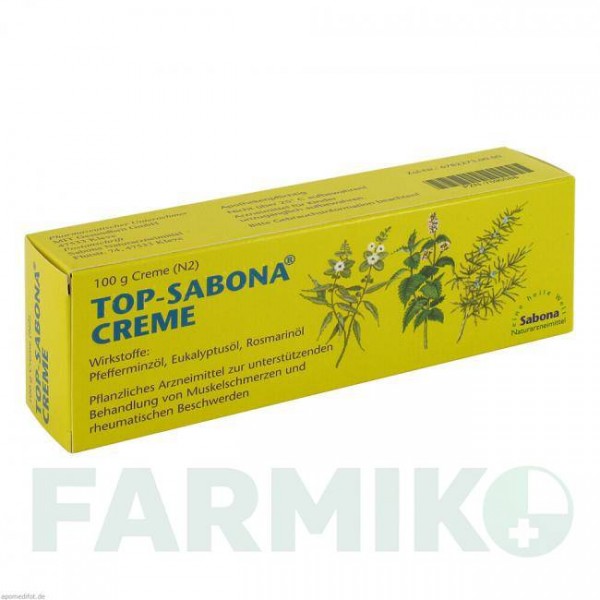 ТОП САБОНА (TOP SABONA) крем 100 г - Розмаринова олія, Інше MIT GESUNDHEIT