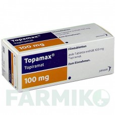 ТОПАМАКС (TOPAMAX) 100 мг таблетки 50 шт - Топирамат JANSSEN CILAG