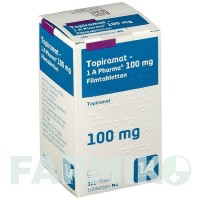 ТОПІРАМАТ (TOPIRAMAT) 100 мг таблетки 100 шт - Топірамат 1 A PHARMA