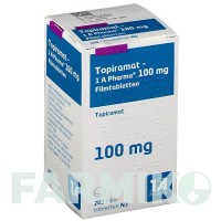 ТОПИРАМАТ (TOPIRAMAT) 100 мг таблетки 200 шт - Топирамат 1 A PHARMA