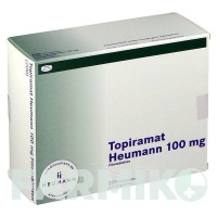 ТОПІРАМАТ (TOPIRAMAT) 100 мг таблетки 50 шт - Топірамат HEUMANN PHARMA