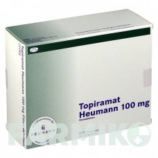 ТОПИРАМАТ (TOPIRAMAT) 100 мг таблетки 50 шт - Топирамат HEUMANN PHARMA