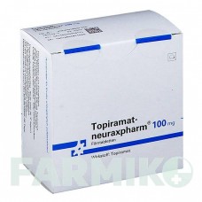 ТОПИРАМАТ (TOPIRAMAT) 100 мг таблетки 50 шт - Топирамат NEURAXPHARM