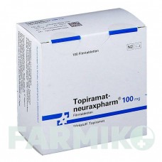 ТОПИРАМАТ (TOPIRAMAT) 100 мг таблетки 100 шт - Топирамат NEURAXPHARM