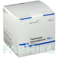 ТОПІРАМАТ (TOPIRAMAT) 100 мг таблетки 200 шт - Топірамат NEURAXPHARM