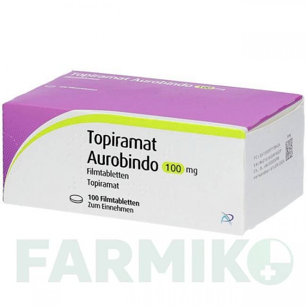 ТОПИРАМАТ (TOPIRAMAT) 100 мг таблетки 100 шт - Топирамат PUREN PHARMA