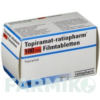 ТОПІРАМАТ (TOPIRAMAT) 100 мг таблетки 200 шт - Топірамат RATIOPHARM
