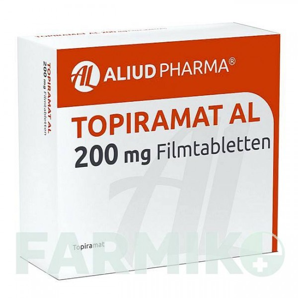 ТОПИРАМАТ (TOPIRAMAT) 200 мг таблетки 200 шт - Топирамат ALIUD PHARMA