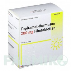 ТОПІРАМАТ (TOPIRAMAT) 200 мг таблетки 200 шт - Топірамат HORMOSAN PHARMA