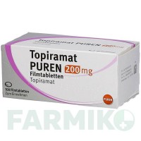 ТОПИРАМАТ (TOPIRAMAT) 200 мг таблетки 100 шт - Топирамат PUREN PHARMA