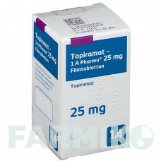 ТОПІРАМАТ (TOPIRAMAT) 25 мг таблетки 100 шт - Топірамат 1 A PHARMA
