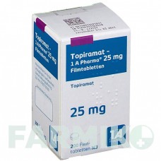 ТОПІРАМАТ (TOPIRAMAT) 25 мг таблетки 200 шт - Топірамат 1 A PHARMA