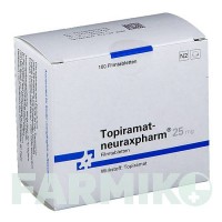 ТОПИРАМАТ (TOPIRAMAT) 25 мг таблетки 100 шт - Топирамат NEURAXPHARM