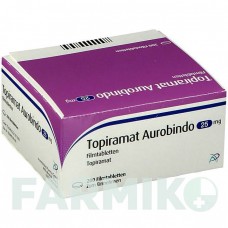 ТОПІРАМАТ (TOPIRAMAT) 25 мг таблетки 200 шт - Топірамат PUREN PHARMA