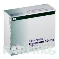 ТОПІРАМАТ (TOPIRAMAT) 50 мг таблетки 50 шт - Топірамат HEUMANN PHARMA