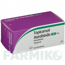 ТОПИРАМАТ (TOPIRAMAT) 50 мг таблетки 50 шт - Топирамат PUREN PHARMA