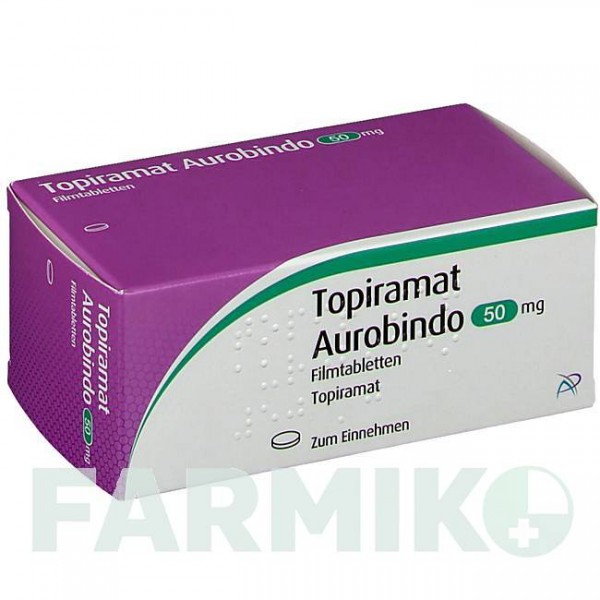 ТОПИРАМАТ (TOPIRAMAT) 50 мг таблетки 50 шт - Топирамат PUREN PHARMA