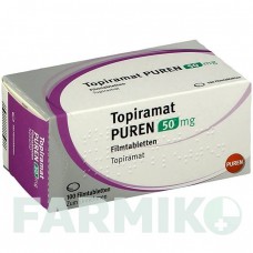 ТОПИРАМАТ (TOPIRAMAT) 50 мг таблетки 100 шт - Топирамат PUREN PHARMA