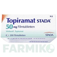 ТОПІРАМАТ (TOPIRAMAT) 50 мг таблетки 200 шт - Топірамат STADAPHARM