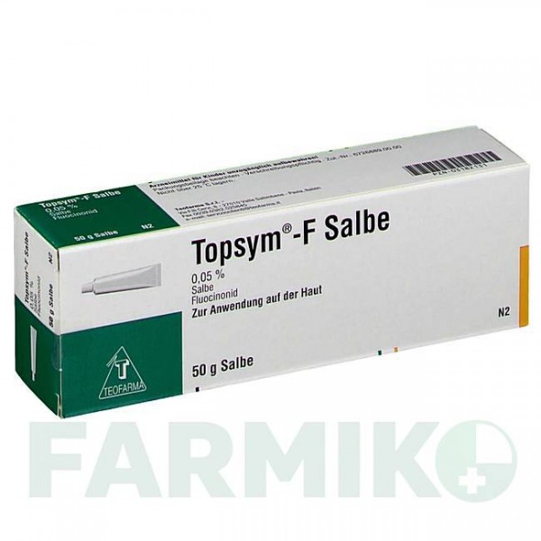 ТОПСИМ (TOPSYM) мазь 50 г - Флуоцинонід TEOFARMA