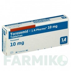 ТОРАСЕМИД (TORASEMID) 10 мг таблетки 30 шт - Торасемид 1 A PHARMA