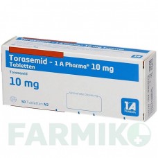ТОРАСЕМИД (TORASEMID) 10 мг таблетки 50 шт - Торасемид 1 A PHARMA