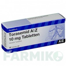 ТОРАСЕМИД (TORASEMID) 10 мг таблетки 30 шт - Торасемид ABZ PHARMA