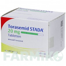 ТОРАСЕМИД (TORASEMID) 20 мг таблетки 100 шт - Торасемид STADAPHARM