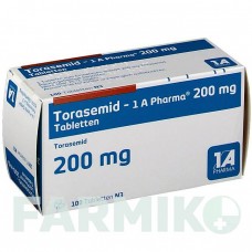 ТОРАСЕМИД (TORASEMID) 200 мг таблетки 100 шт - Торасемид 1 A PHARMA