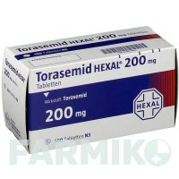 ТОРАСЕМІД (TORASEMID) 200 мг таблетки 100 шт - Торасемід HEXAL