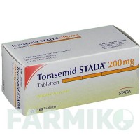 ТОРАСЕМІД (TORASEMID) 200 мг таблетки 100 шт - Торасемід STADAPHARM