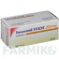 ТОРАСЕМИД (TORASEMID) 200 мг таблетки 100 шт - Торасемид STADAPHARM