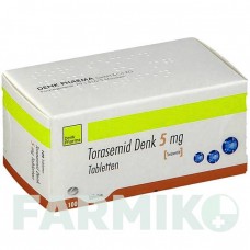 ТОРАСЕМИД (TORASEMID) 5 мг таблетки 100 шт - Торасемид DENK PHARMA