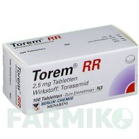 ТОРЕМ (TOREM) таблетки 100 шт - Торасемид BERLIN-CHEMIE