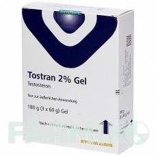 ТОСТРАН (TOSTRAN) 2% гель 3x60 г - Тестостерон EURIMPHARM