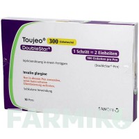 ТОЖЕО (TOUJEO) 300 ОД/мл розчин 10x3 мл - Інсулін гларгін ABACUS MEDICINE
