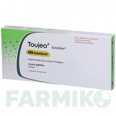 ТОЖЕО (TOUJEO) 300 ОД/мл розчин 5x1,5 мл - Інсулін гларгін AXICORP PHARMA