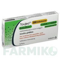 ТОЖЕО (TOUJEO) 300 ОД/мл розчин 5x1,5 мл - Інсулін гларгін DOCPHARM
