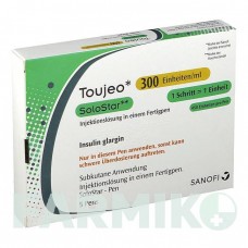 ТОЖЕО (TOUJEO) 300 ОД/мл розчин 5x1,5 мл - Інсулін гларгін EMRA-MED