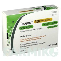 ТОЖЕО (TOUJEO) 300 ЕД/мл раствор 10x1,5 мл - Инсулин гларгин EMRA-MED