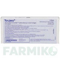 ТОЖЕО (TOUJEO) 300 ЕД/мл раствор 5x1,5 мл - Инсулин гларгин EUROPEAN PHARMA
