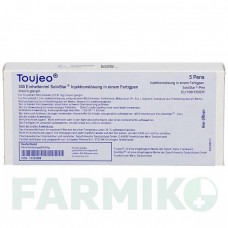 ТОЖЕО (TOUJEO) 300 ОД/мл розчин 5x1,5 мл - Інсулін гларгін EUROPEAN PHARMA