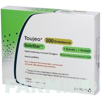 ТОЖЕО (TOUJEO) 300 ОД/мл розчин 3x1,5 мл - Інсулін гларгін KOHLPHARMA