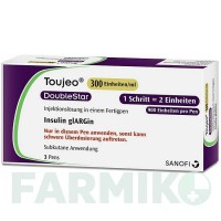 ТОЖЕО (TOUJEO) 300 ЕД/мл раствор 3x3 мл - Инсулин гларгин SANOFI