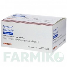 ТОВАНОР (TOVANOR) 44 мкг капсули 3x30 шт - Глікопіронію бромід ORIFARM