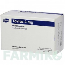 ТОВИАЗ (TOVIAZ) 4 мг таблетки 28 шт - Фезотеродин KOHLPHARMA